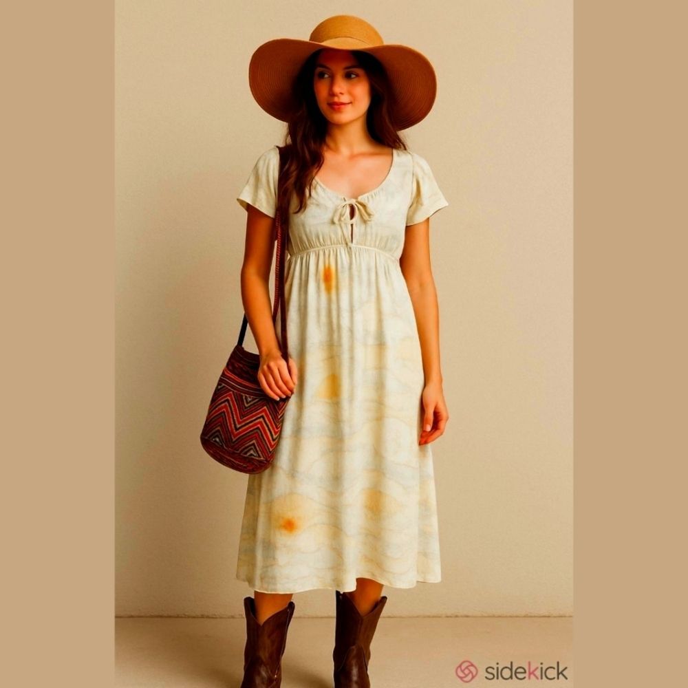 1970s Vintage Slip Dress – Timeless Elegance
